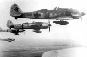 Flight of FW190's 